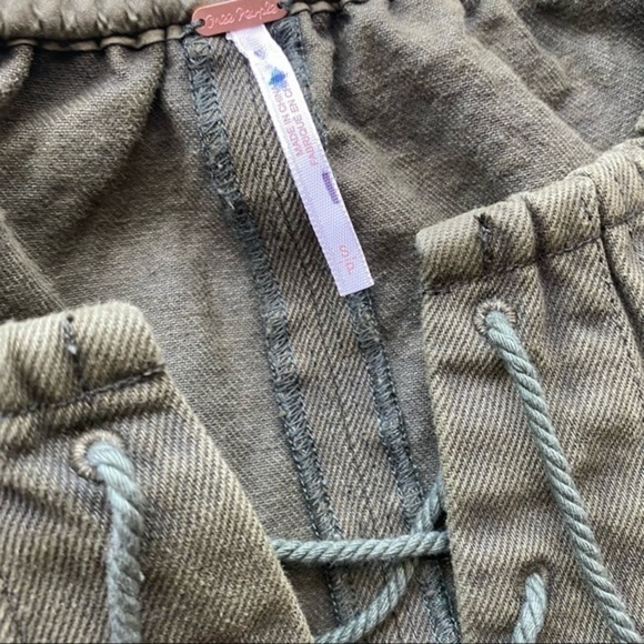 Free People When Hearts Align Denim Mini Dress - Picture 12 of 14